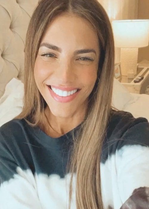 Gaby Espino as seen in a selfie that was taken in April 2021