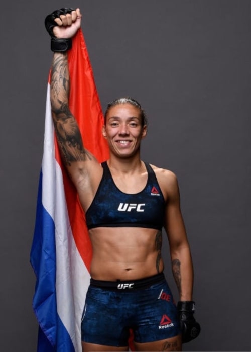 Germaine de Randamie as seen in an Instagram Post in March 2021