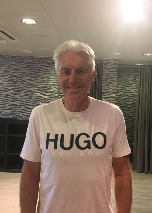 Hugo Broos as seen in an Instagram Post in July 2019