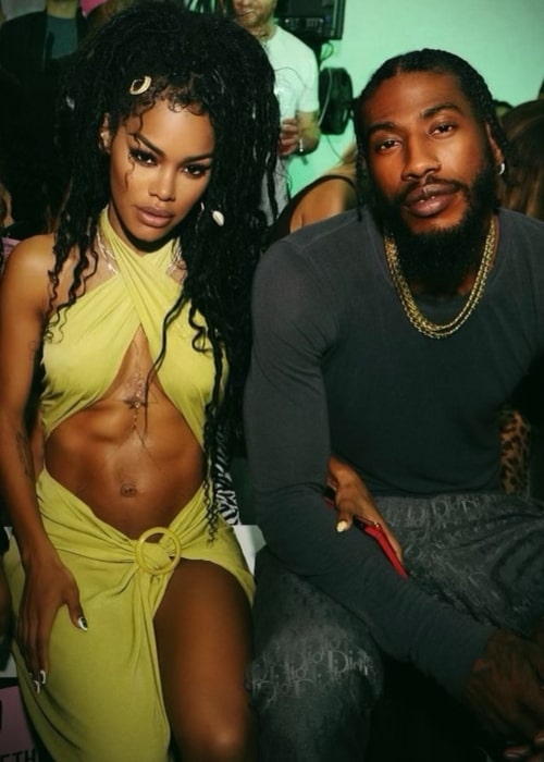 Iman Shumpert and Teyana Taylor, as seen in July 2019