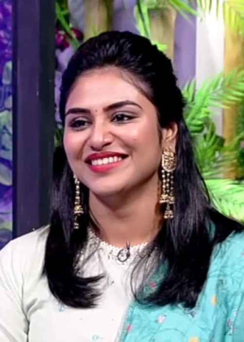 Indhuja Ravichandran in an interview with Puthuyugam TV in 2019