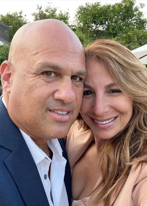 Jill Zarin as seen in a selfie with her boyfriend Gary Brody that was taken in August 2021