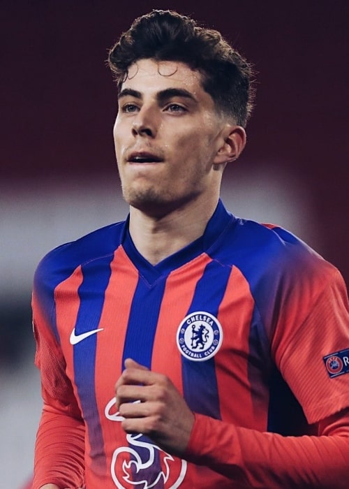 Kai Havertz as seen in an Instagram Post in April 2021