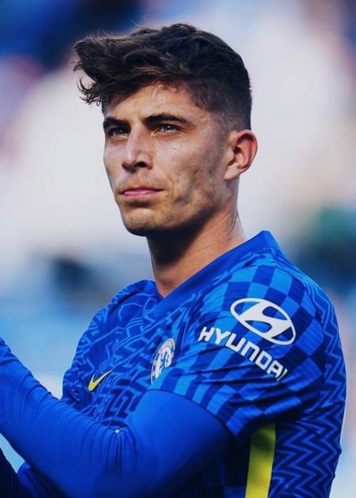 Kai Havertz as seen in an Instagram Post in August 2021