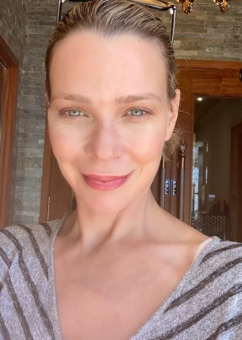 Laurie Holden as seen in a selfie that was taken in July 2021