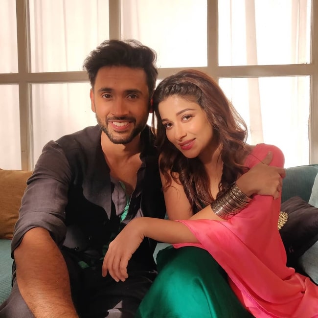 Mishkat Varma and Nyra Banerjee in December 2019