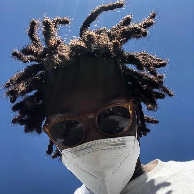 Nathan Stewart-Jarrett as seen while taking a selfie in an Instagram post in April 2021