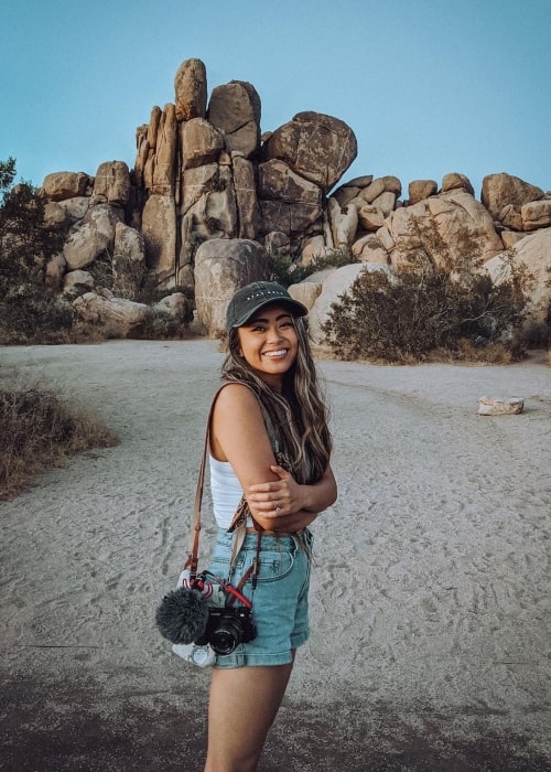 Patty Ho as seen in a picture that was taken in Joshua Tree, California in September 2020