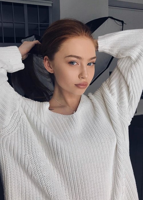 Renata Valliulina in a picture that was taken in Moscow, Russia in 2018