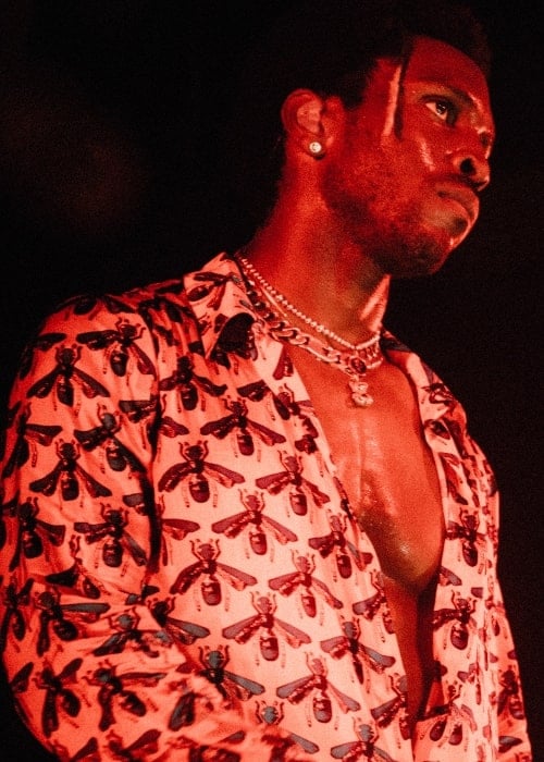 SAINt JHN as seen in a picture that was taken in May 2018