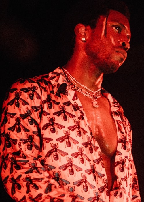 SAINt JHN as seen in a picture that was taken in May 2018