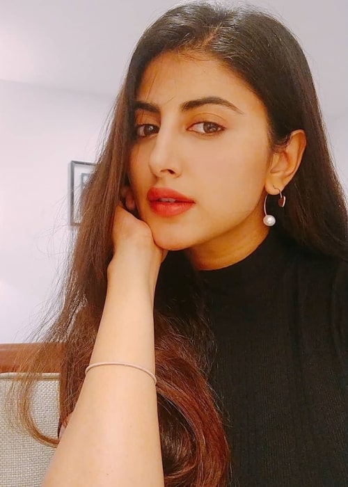 Shweta Avasthi as seen in a selfie that was taken in March 2020