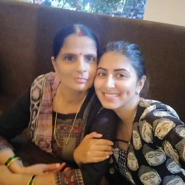 Shweta Avasthi as seen in a selfie with her mother that was taken in March 2018