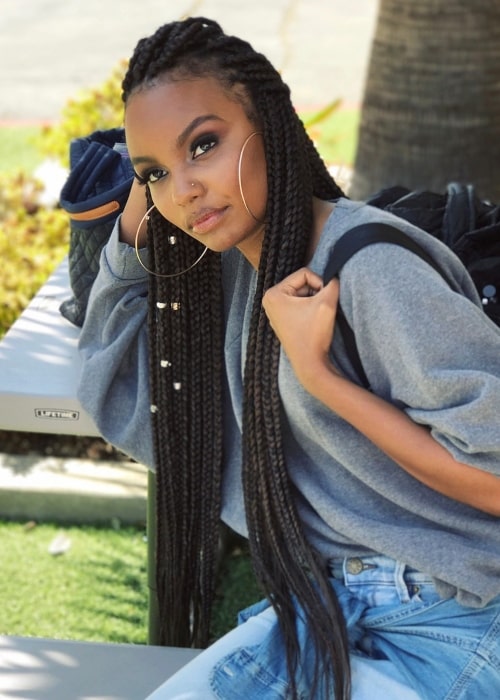 Sierra McClain as seen in an Instagram Post in January 2020