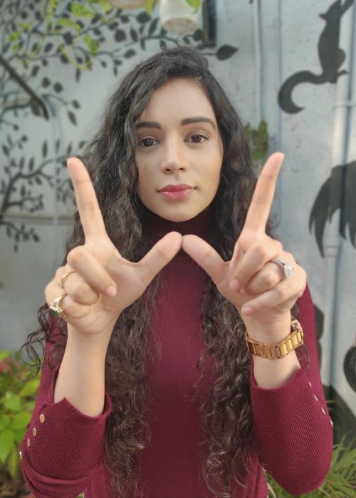 Sukirti Kandpal as seen in an Instagram Post in December 2020