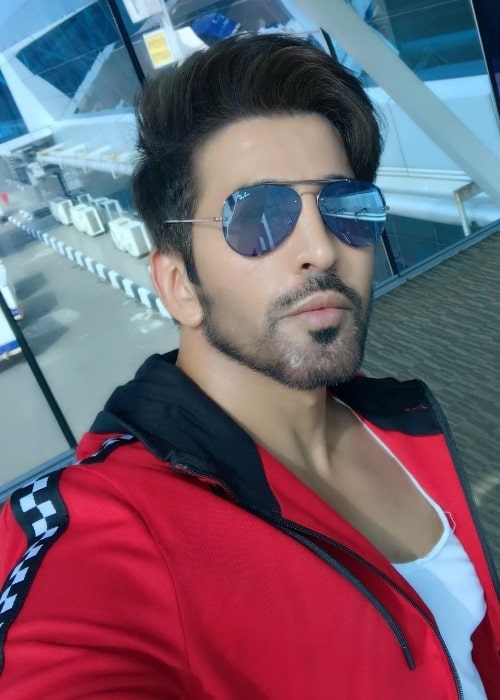 Vishal Kotian as seen while taking a selfie in November 2019