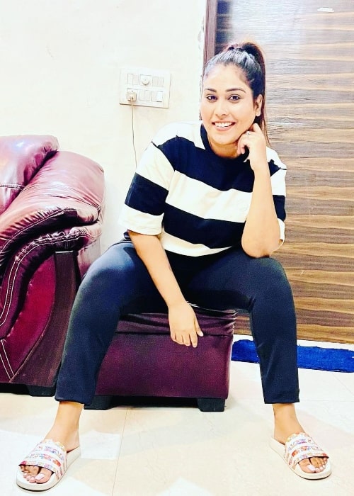 Afsana Khan in Chandigarh, India in September 2021