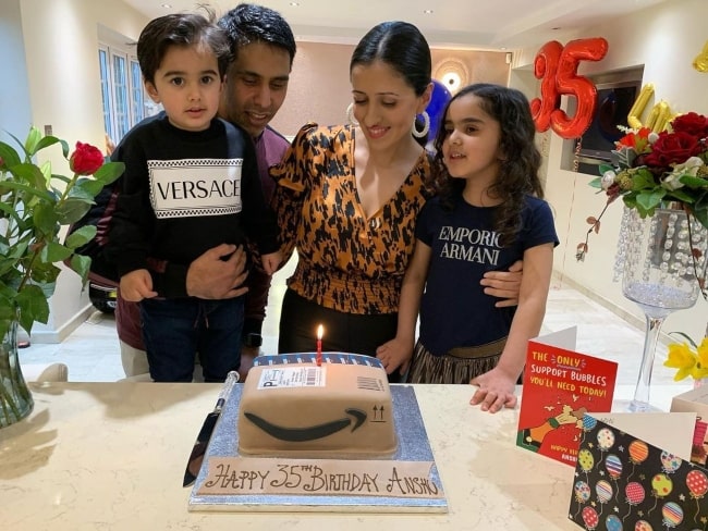 Anshu Ambani on her birthday in February 2021 thanking everybody for making the day super special