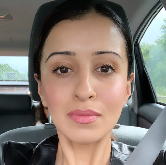 Anshu Ambani sharing her selfie in July 2021