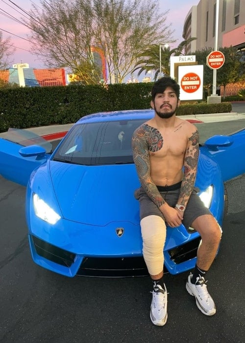 Dillon Danis as seen in a picture that was taken in Las Vegas, Nevada in January 2020