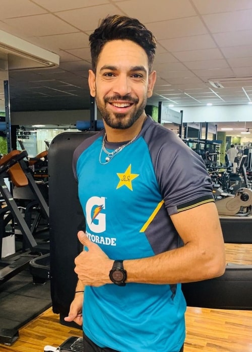 Haris Rauf as seen in an Instagram Post in May 2020