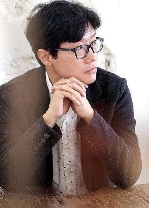 Hwang Dong-hyuk as seen in an Instagram Post in July 2019