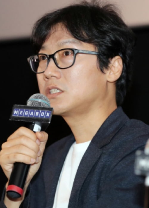 Hwang Dong-hyuk as seen in an Instagram Post in June 2021