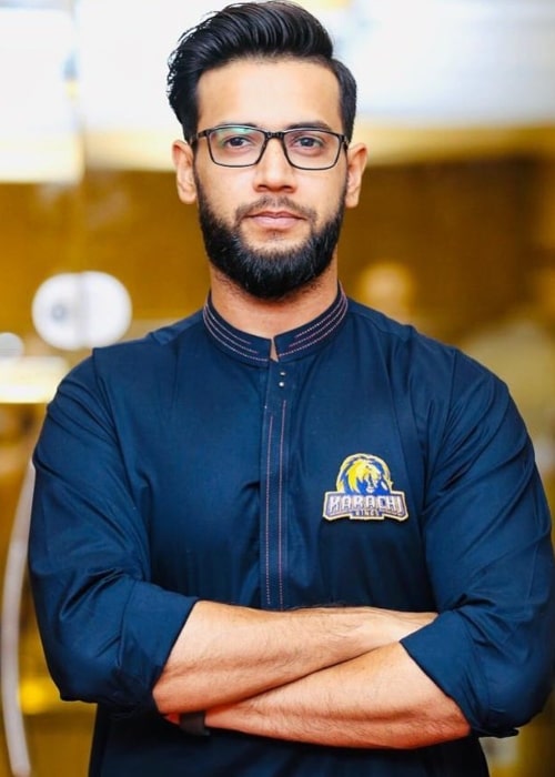 Imad Wasim as seen in an Instagram Post in March 2019