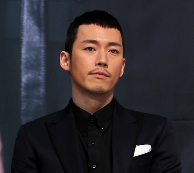 Jang Hyuk as seen at the press conference for 'IRIS 2' in 2013