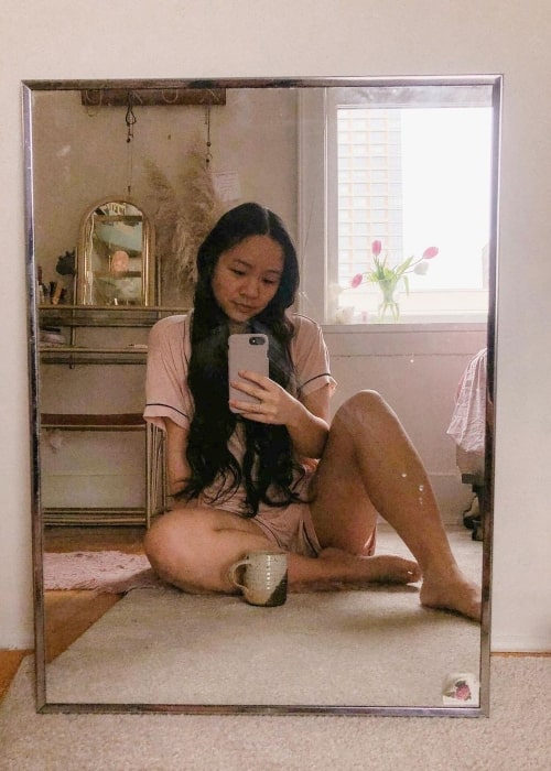 Jennifer Tong as seen in a selfie that was taken in January 2021