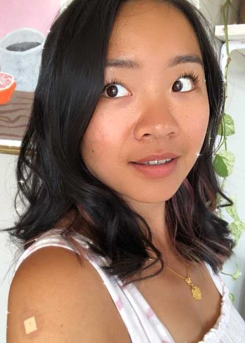 Jennifer Tong as seen in a selfie that was taken in July 2021
