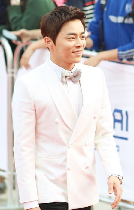 Jo Jung-suk on the red carpet of The Musical Awards in June 2013