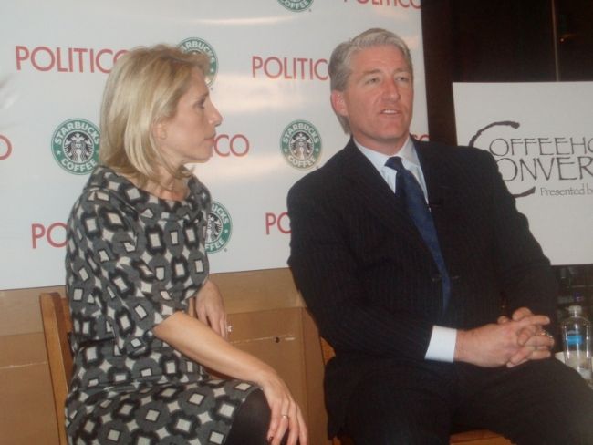 John King and Dana Bash as seen together in 2009