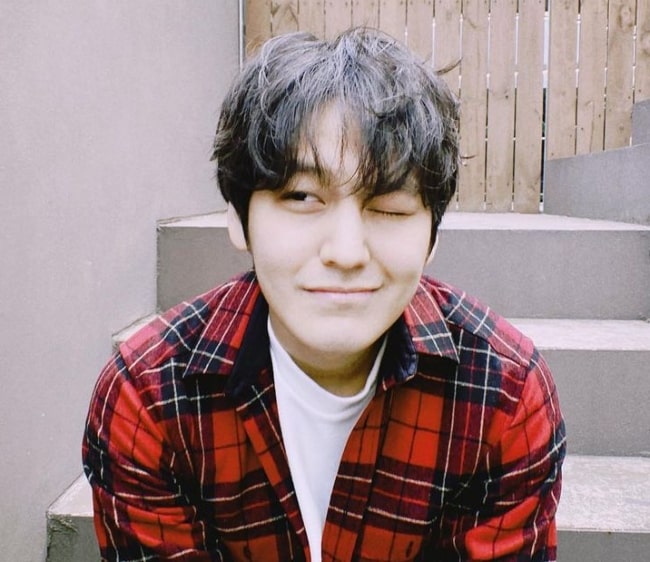 Kim Bum as seen while winking for a picture in 2020