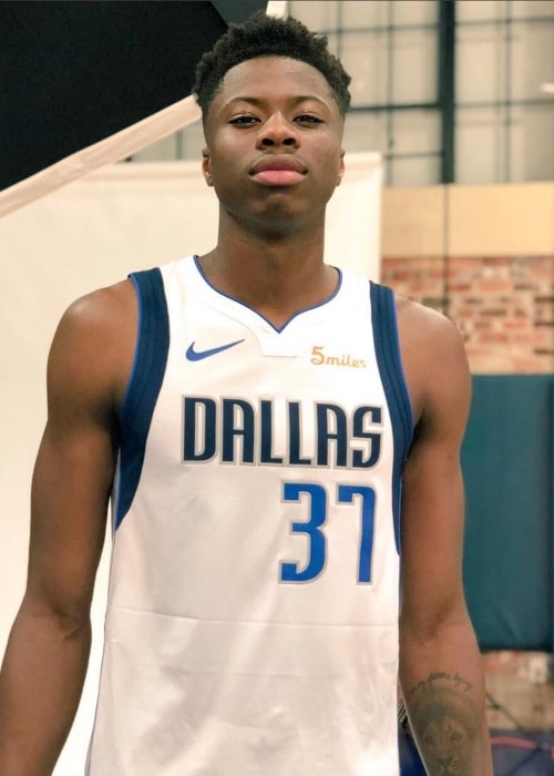 Kostas Antetokounmpo as seen in an Instagram Post in August 2018