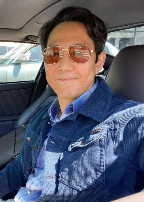 Lee Jung-jae as seen in an Instagram Post in August 2021