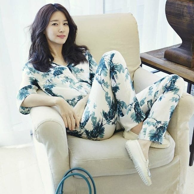 Lee Young-ae as seen in a picture that was taken in January 2018