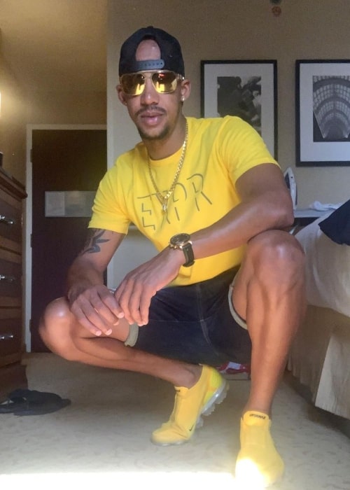 Lendl Simmons as seen in an Instagram Post in August 2019