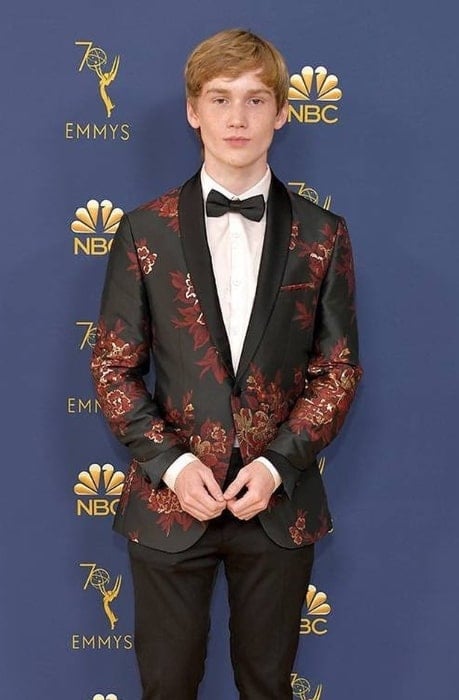 Matt Lintz at the Emmys in 2018
