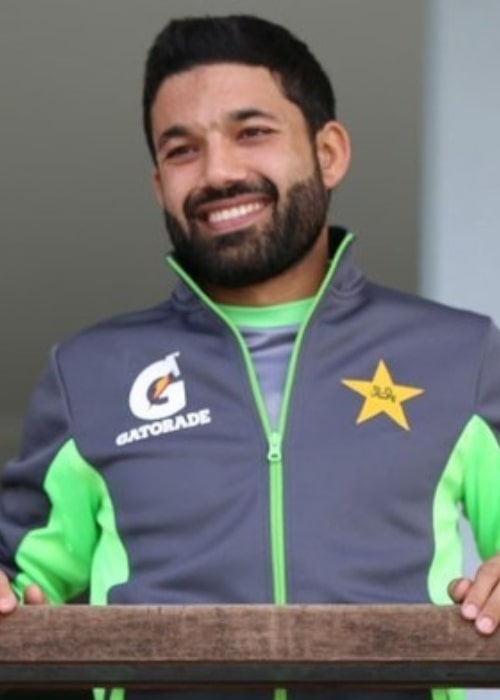 Mohammad Rizwan as seen in an Instagram Post in July 2019