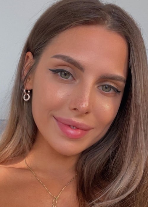 Mosha Makeeva as seen in a selfie that was taken in July 2021