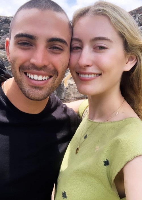 Olivia Macklin smiling in a picture alongside Benjamin Levy Aguilar in Guatemala City, Guatemala in 2021