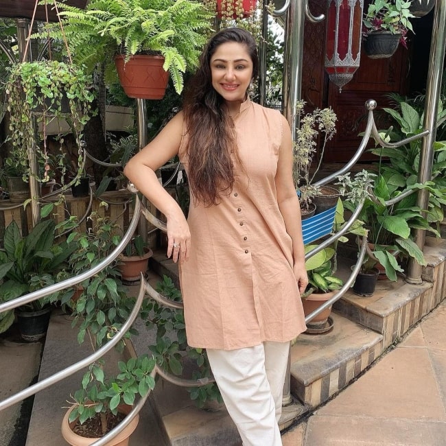 Priyanka Upendra as seen in a picture that was taken in October 2020