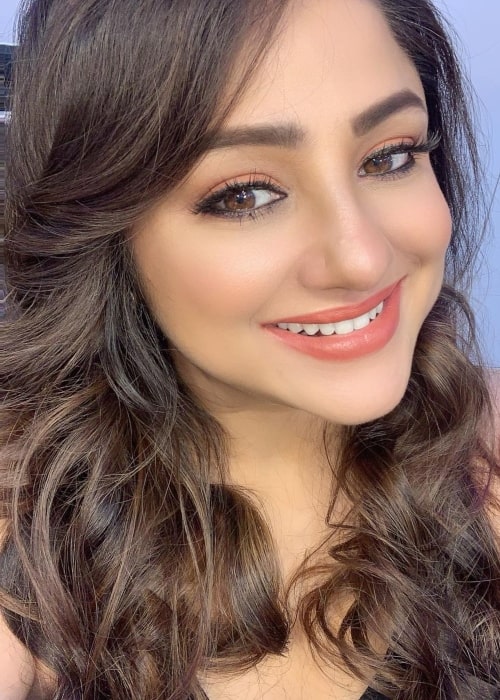 Priyanka Upendra as seen in a selfie that was taken in October 2020