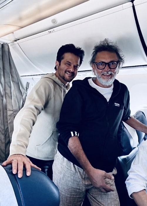 Rakeysh Omprakash Mehra (Right) and Anil Kapoor in November 2019