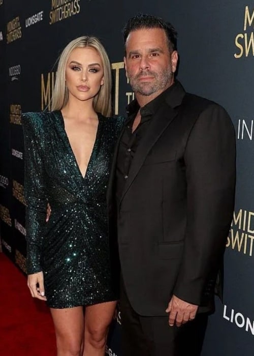 Randall Emmett and Lala Kent, as seen in July 2021