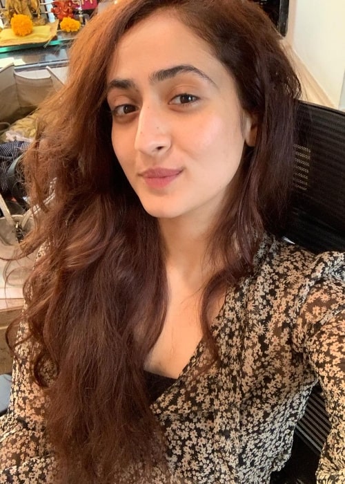 Ruchikaa Kapoor as seen while taking a selfie in September 2021