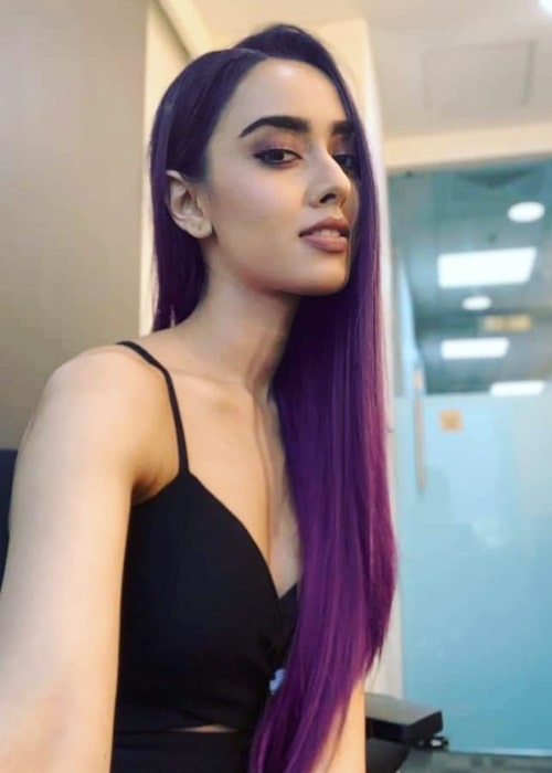 Sakshma Srivastav as seen in a selfie that was taken in Mumbai, Maharashtra in July 2021