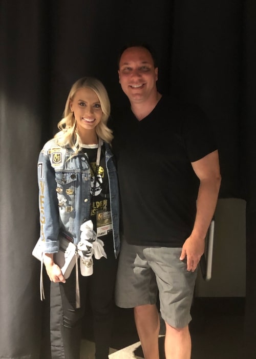 Steve Carbone as seen in a picture that was taken with Emily Ferguson at Vegas Golden Knight in June 2018