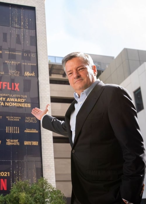 Ted Sarandos as seen in an Instagram Post in April 2021